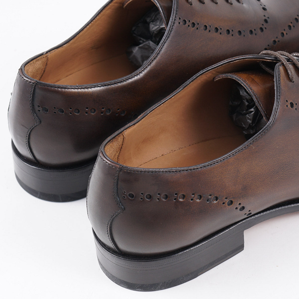 di Bianco Antiqued Leather Wholecut - Image 6