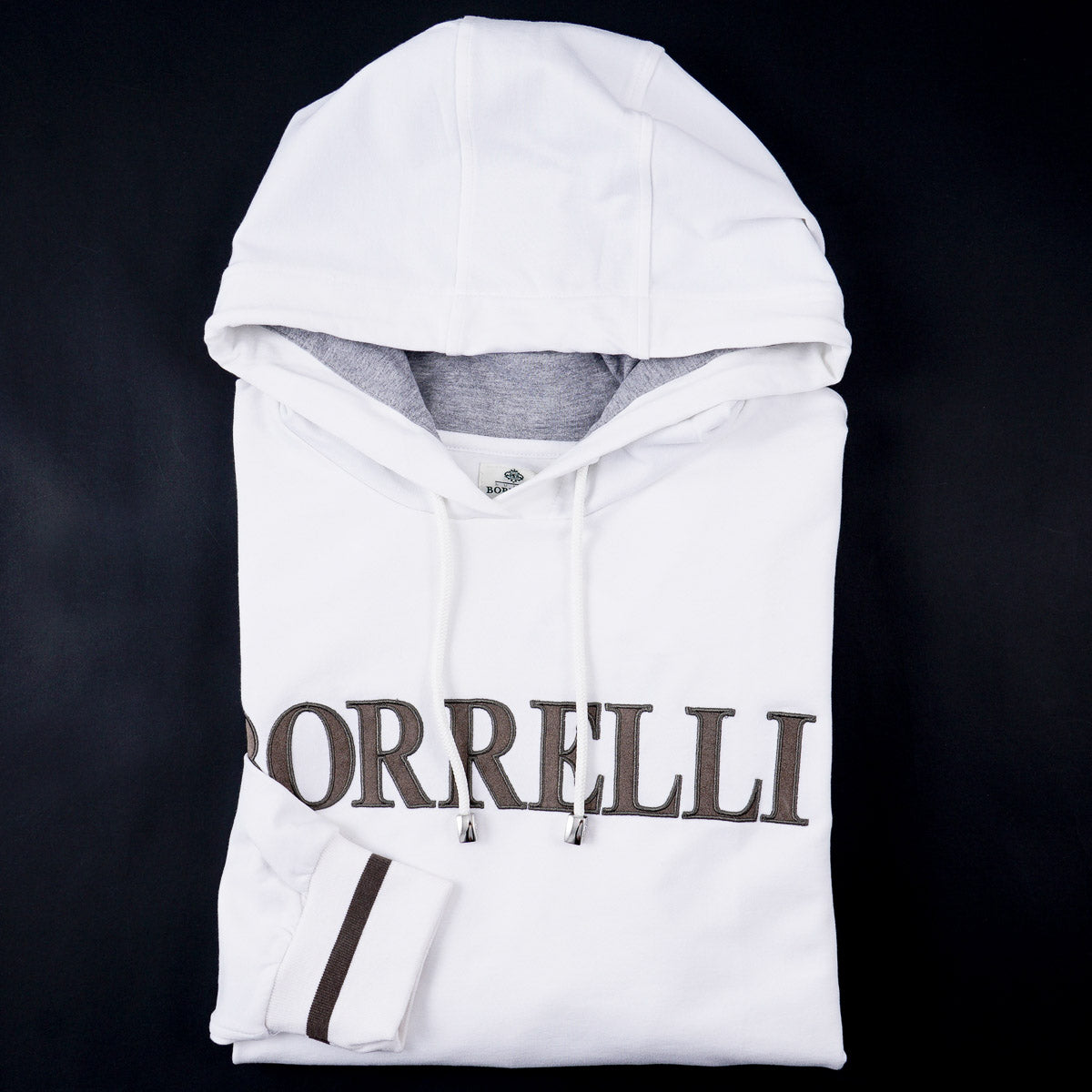 Borrelli Pullover Hooded Sweatshirt - Image 5