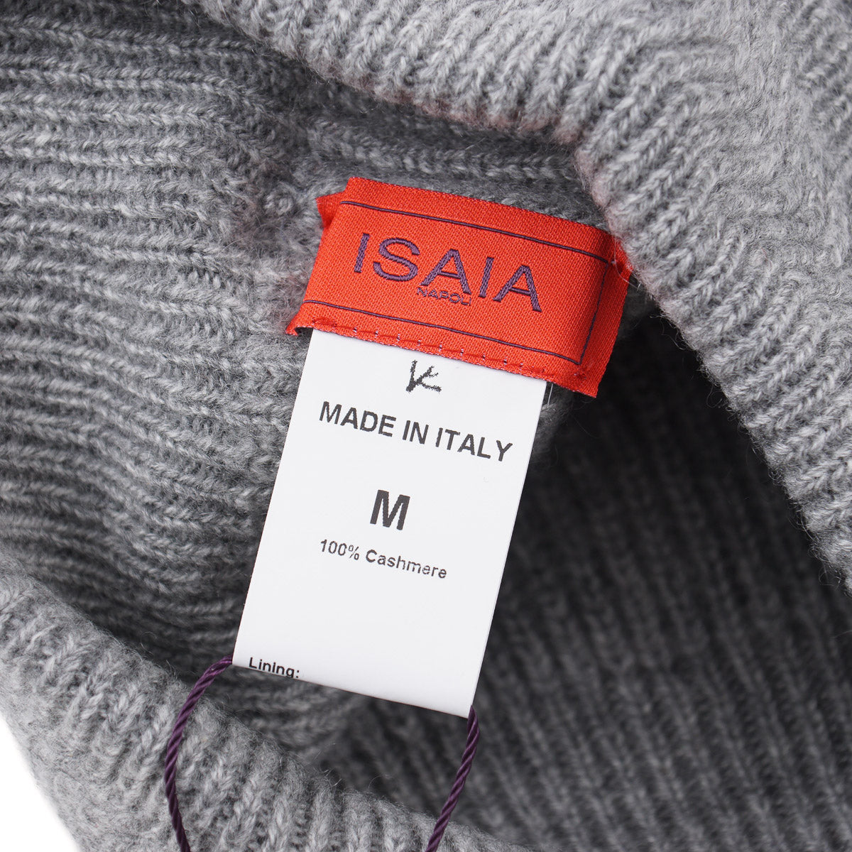 Isaia Knit Midweight Cashmere Hat - Image 3
