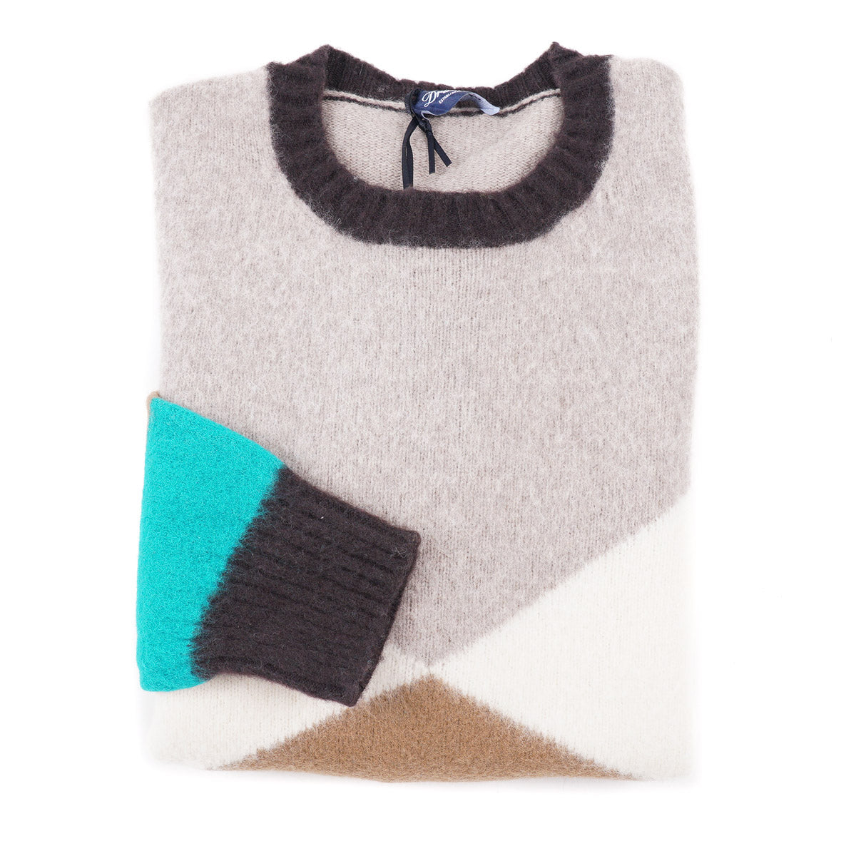 Drumohr Patterned Lambswool Sweater - Image 3