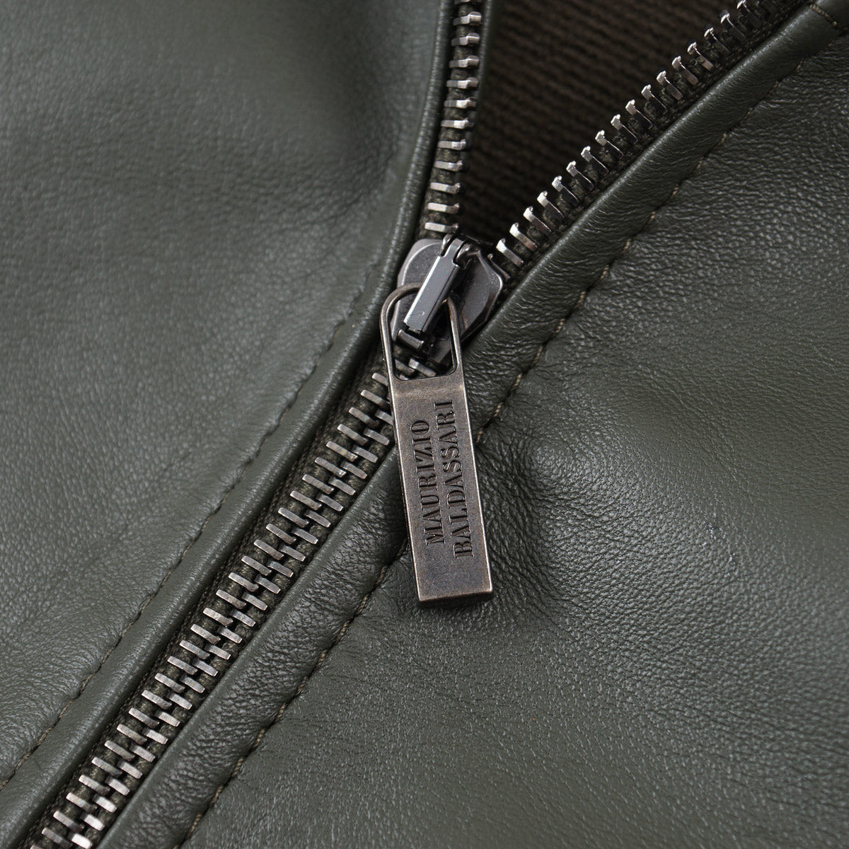 Maurizio Baldassari Nappa Leather Vest - Image 5