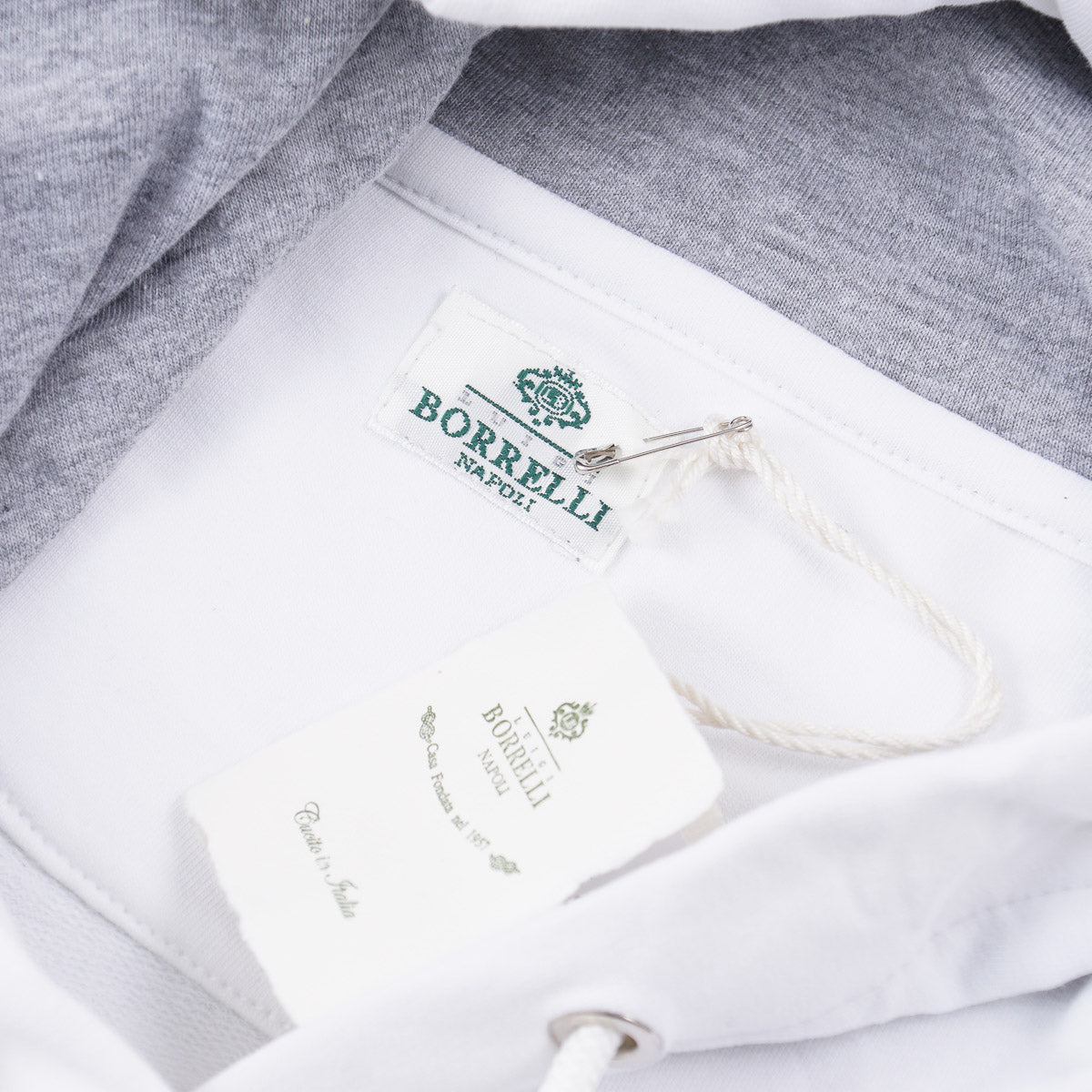 Borrelli Pullover Hooded Sweatshirt - Image 4