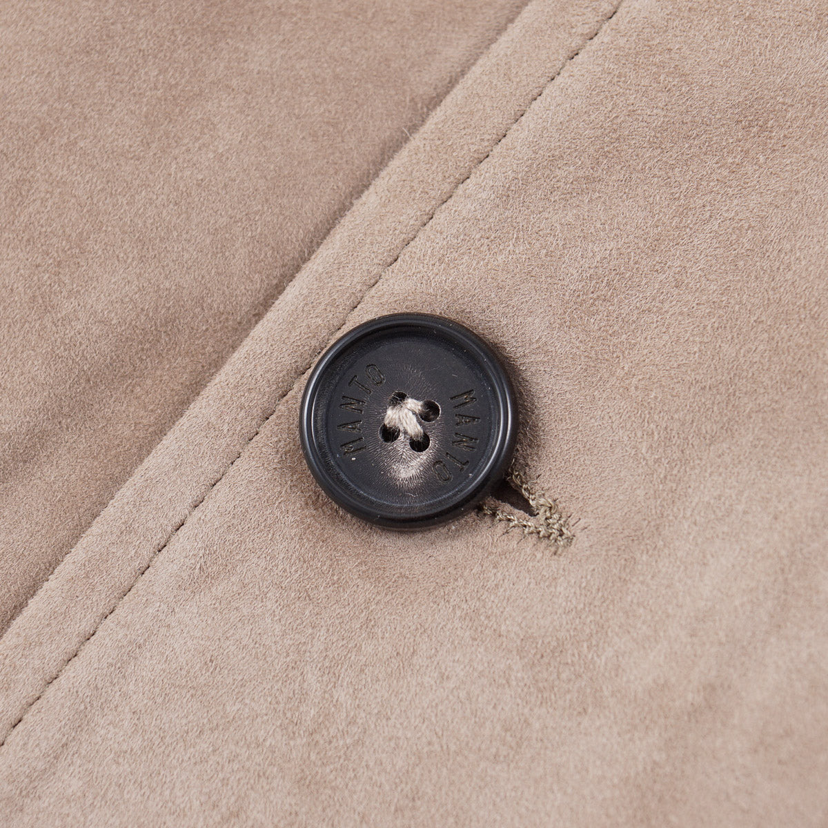 Manto 'Aglianico' Suede Blazer Jacket - Image 3