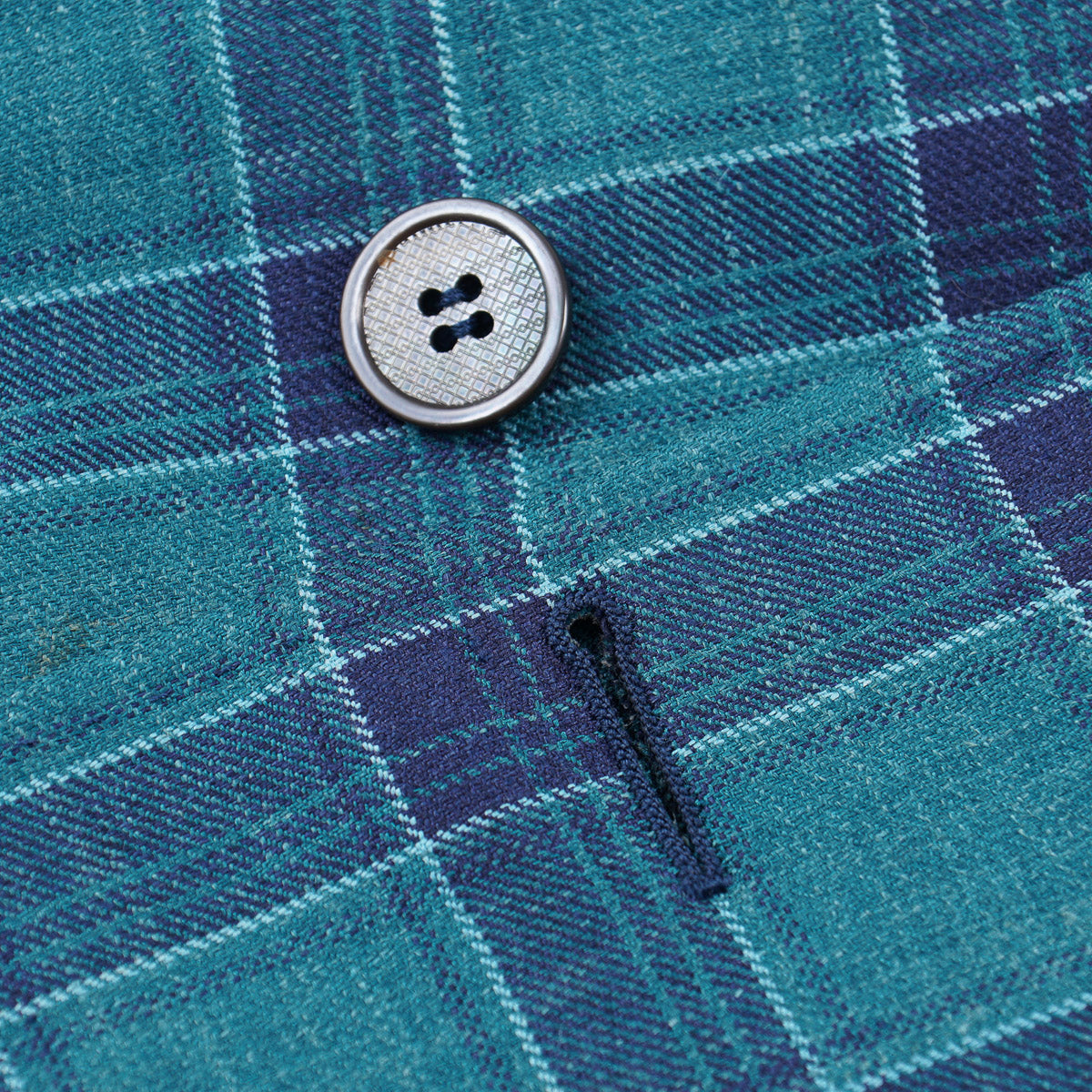 Canali Wool-Silk-Linen 'Kei' Sport Coat - Image 6