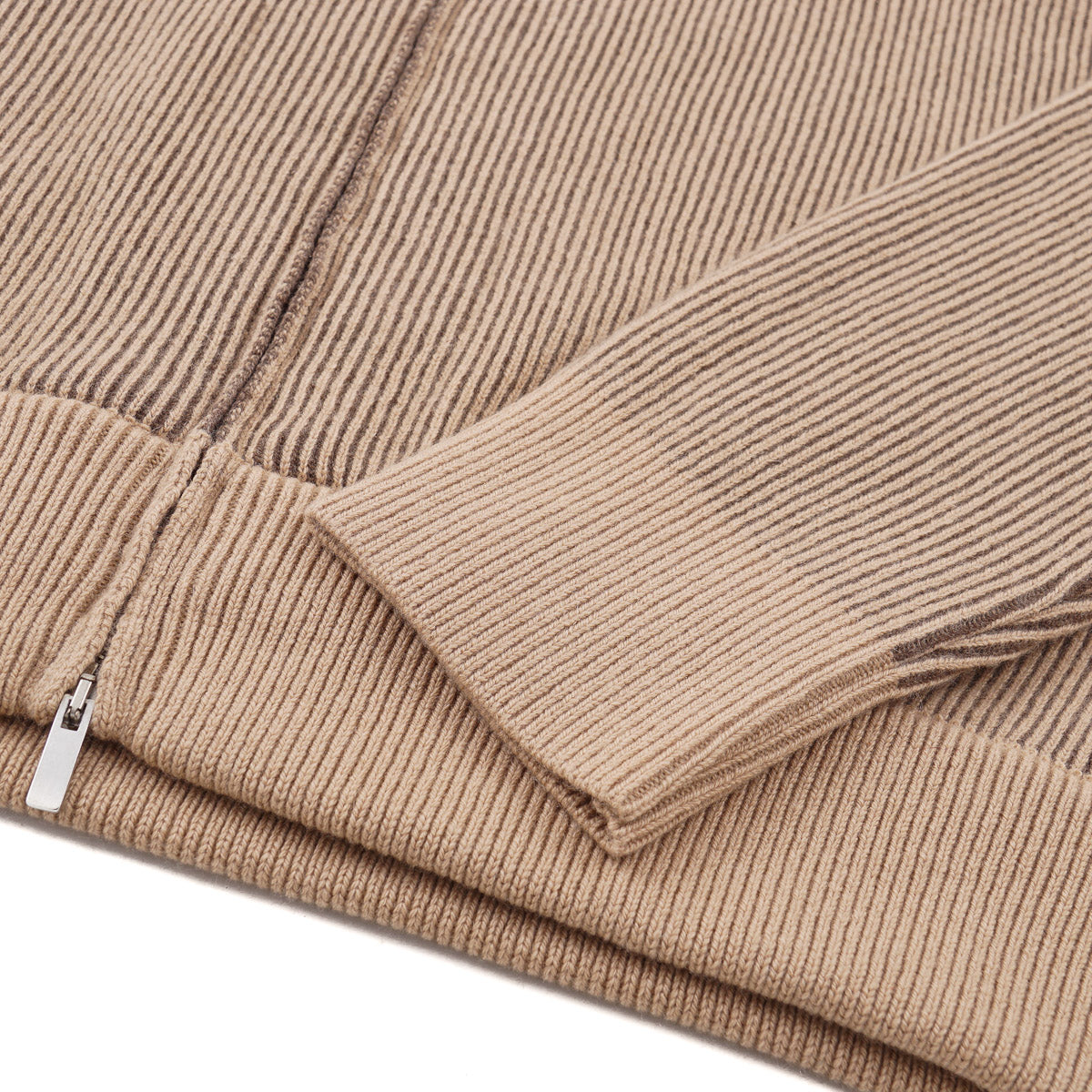 Lardini Full-Zip Wool-Cashmere Sweater - Image 4