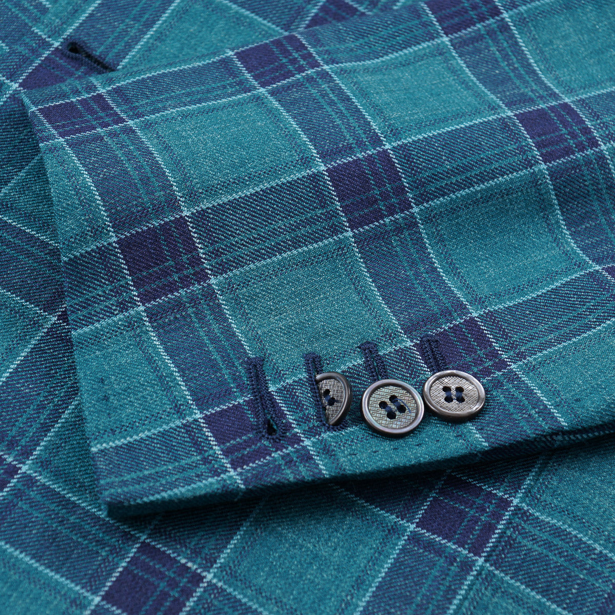 Canali Wool-Silk-Linen 'Kei' Sport Coat - Image 7