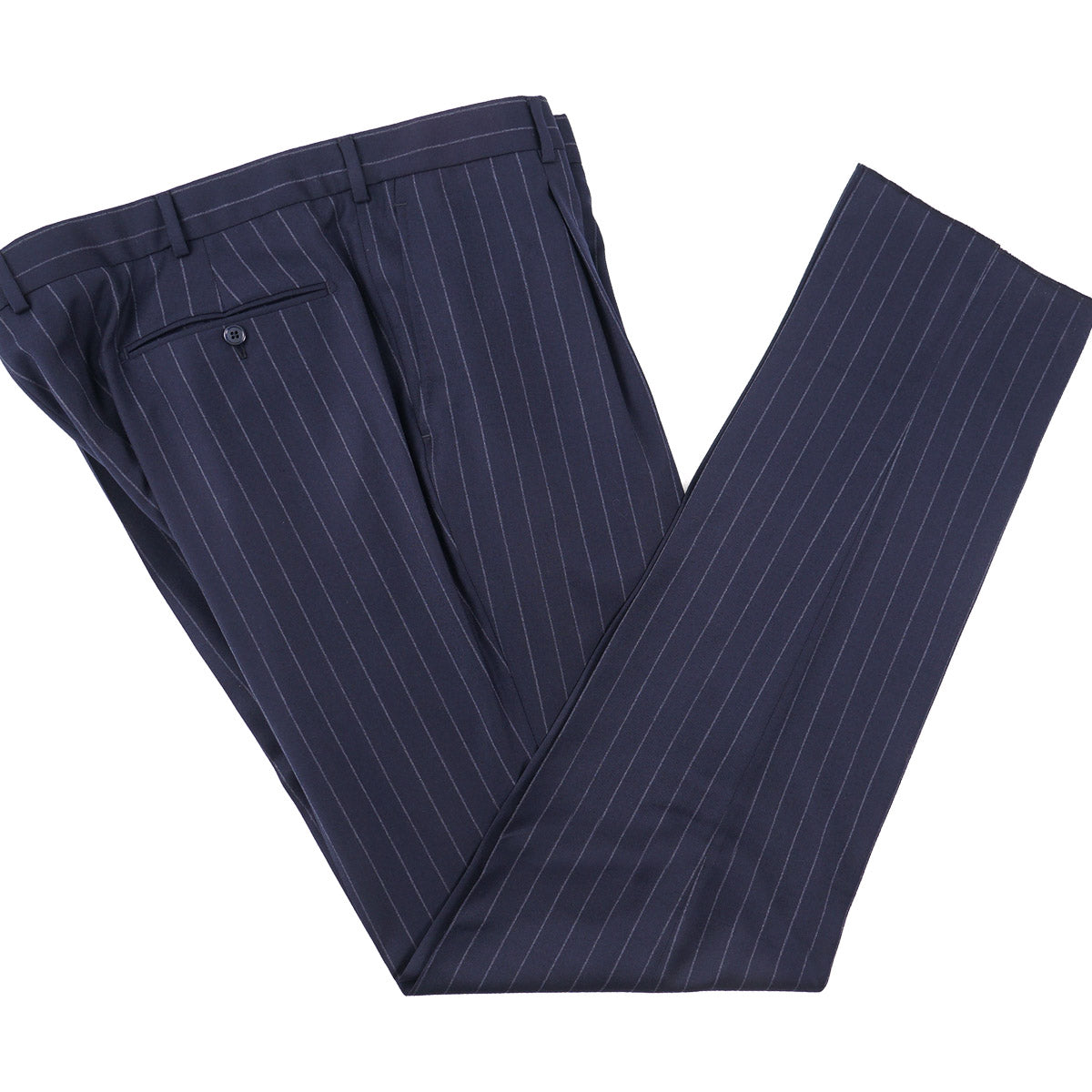 Belvest Tailored-Fit Wool Suit - Image 8