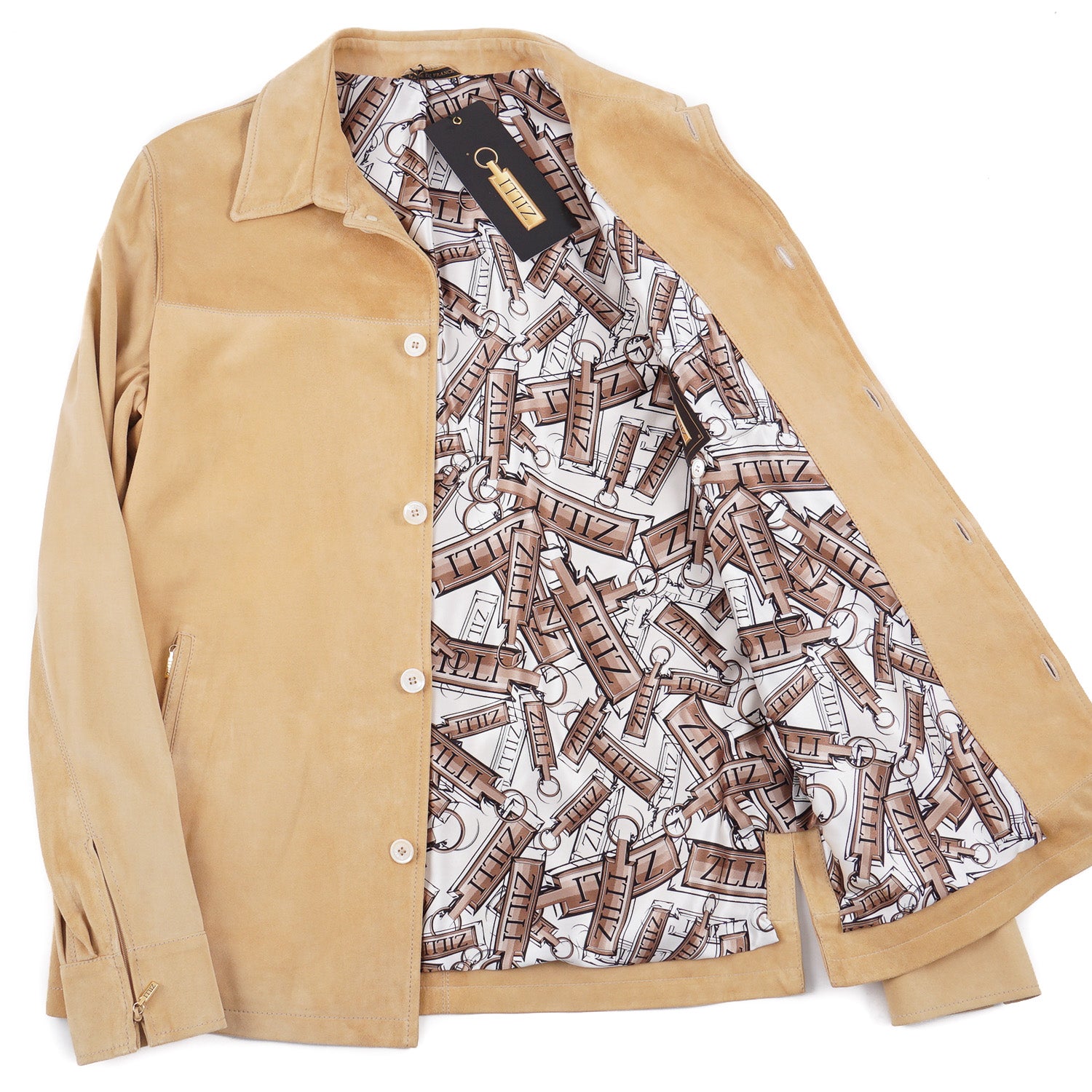 Zilli Calf Suede Leather Jacket - Image 2