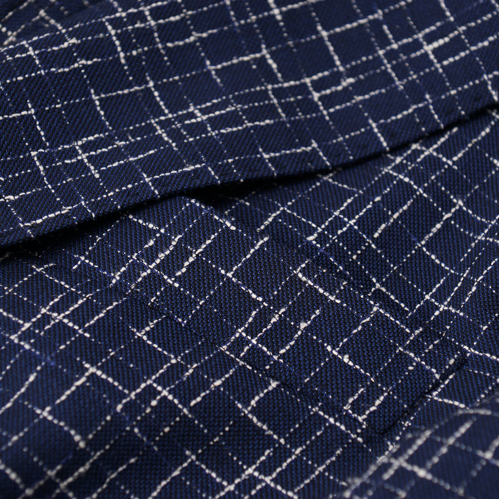 Roda Woven Check Wool and Silk Suit - Image 6