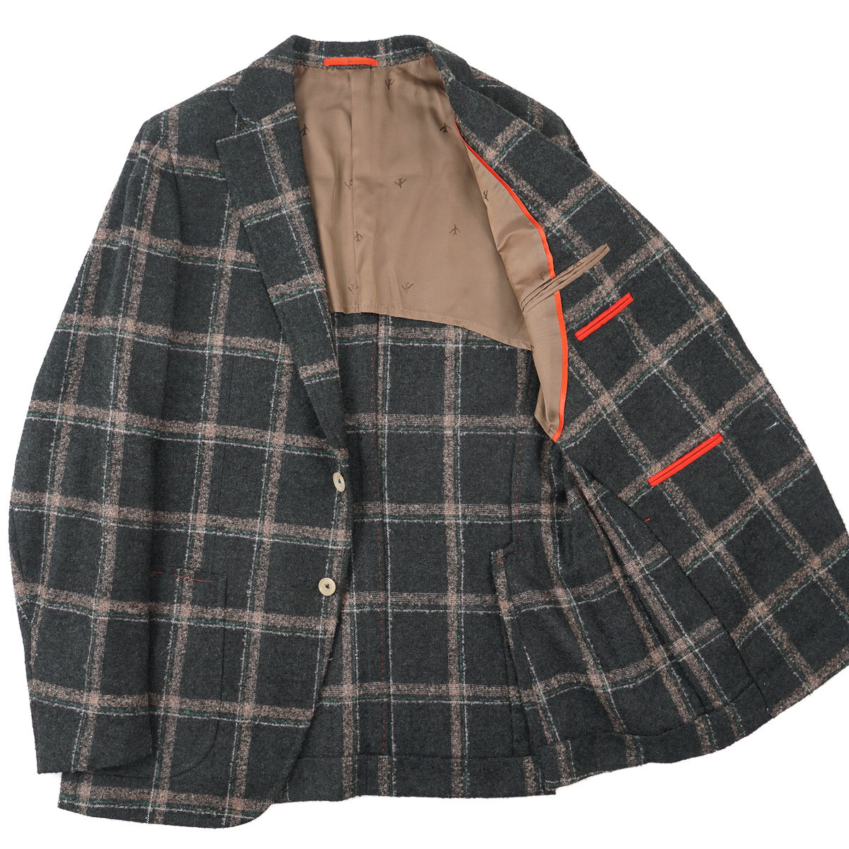 Isaia 'Domenico' Alpaca-Wool Sport Coat - Image 3