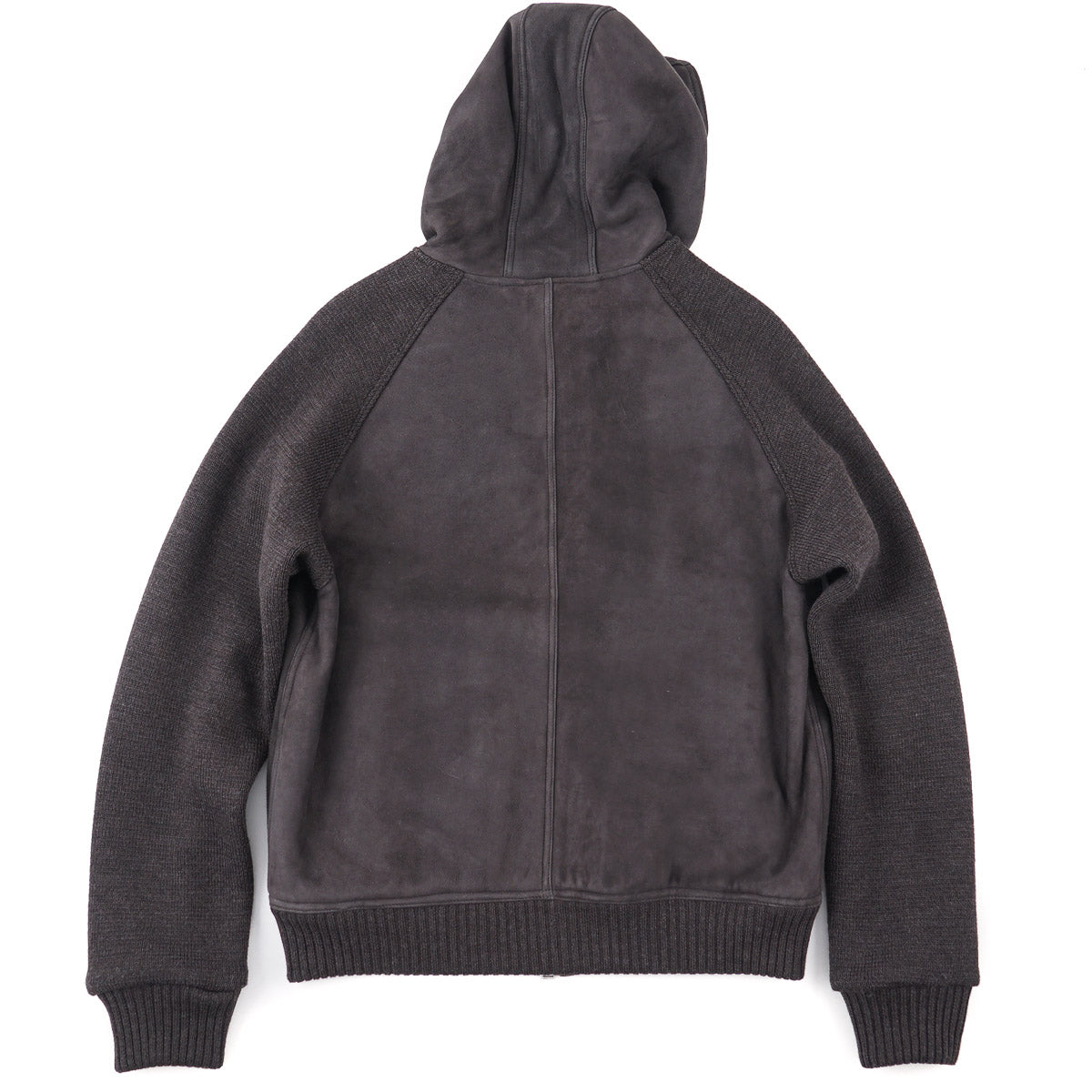 Manto Shearling Leather Hooded Jacket - Image 6