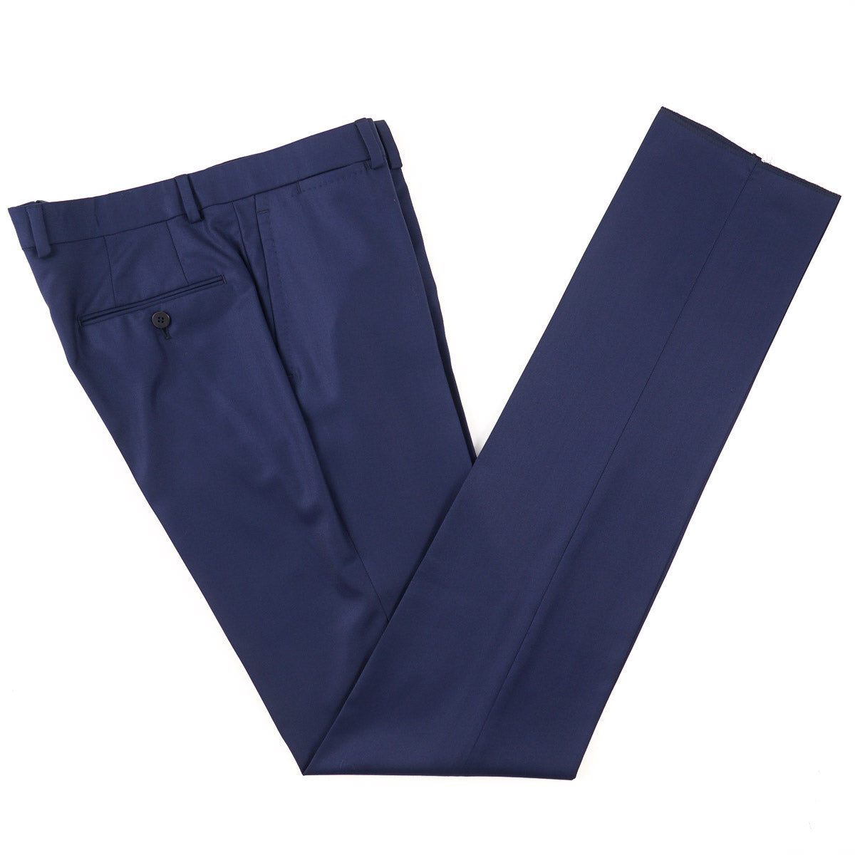 Stile Latino Medium Navy Wool Suit - Image 2