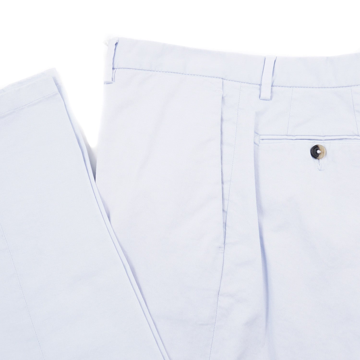 Luigi Borrelli Regular-Fit Cotton Pants - Image 4