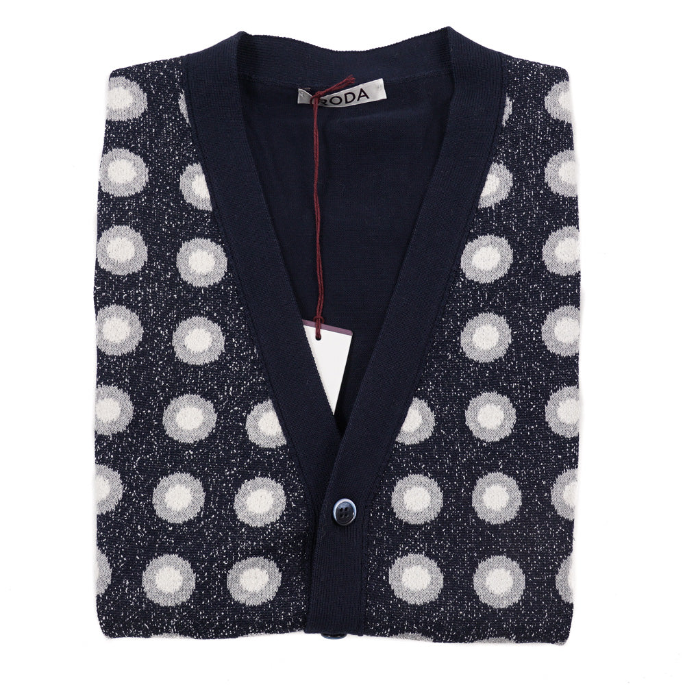 Roda Patterned Cardigan Sweater Vest - Image 4