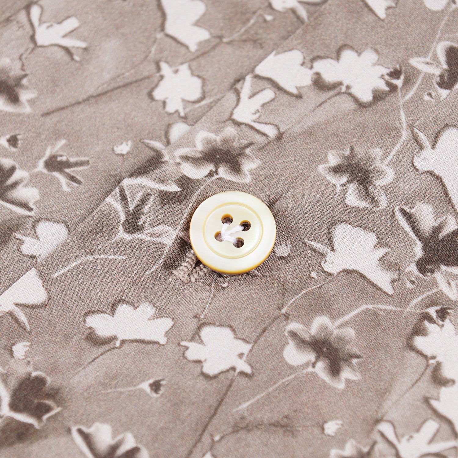 Kiton Slim-Fit Floral Print Shirt - Image 2