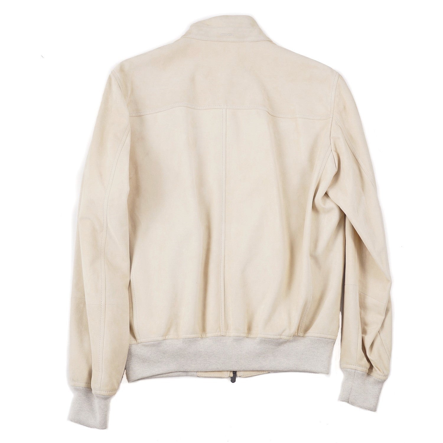 Cesare Attolini Nappa Suede Bomber Jacket - Image 3