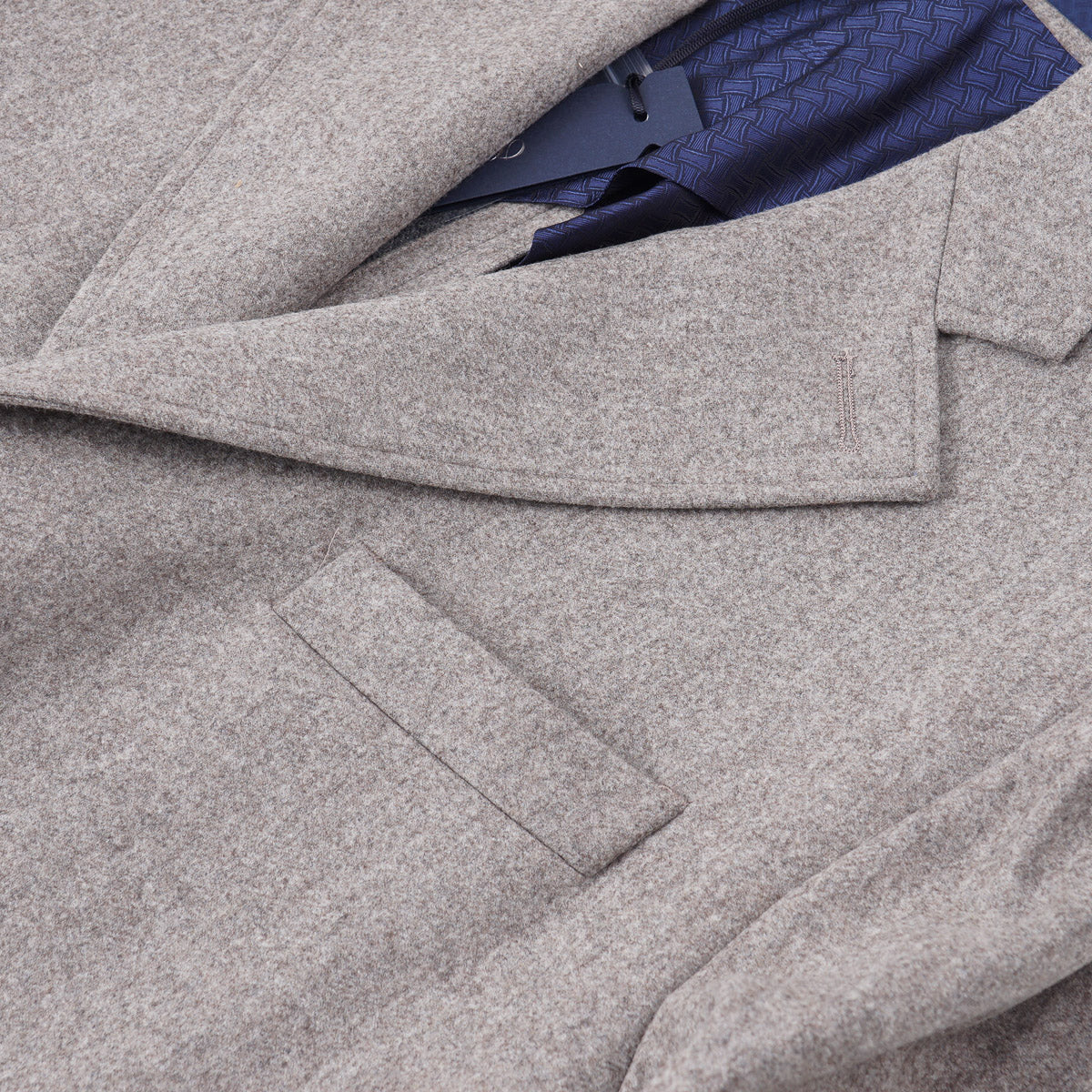 Drumohr Soft Brushed Wool Overcoat - Image 6