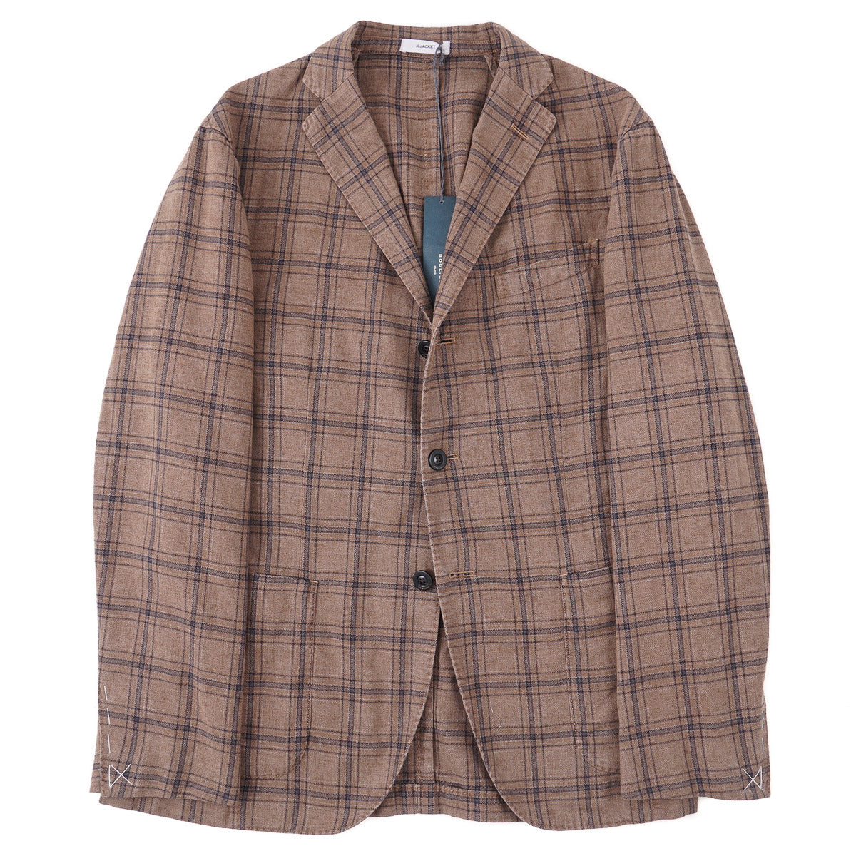 Boglioli Woven Cotton-Linen 'K Jacket' - Image 8