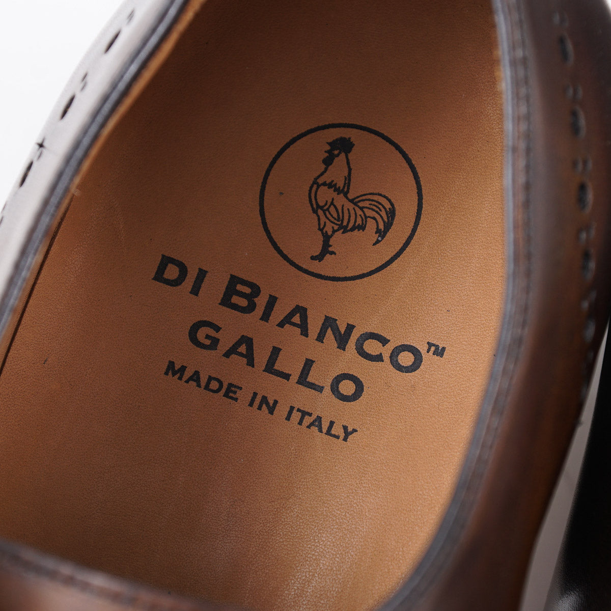 di Bianco Antiqued Leather Wholecut - Image 7