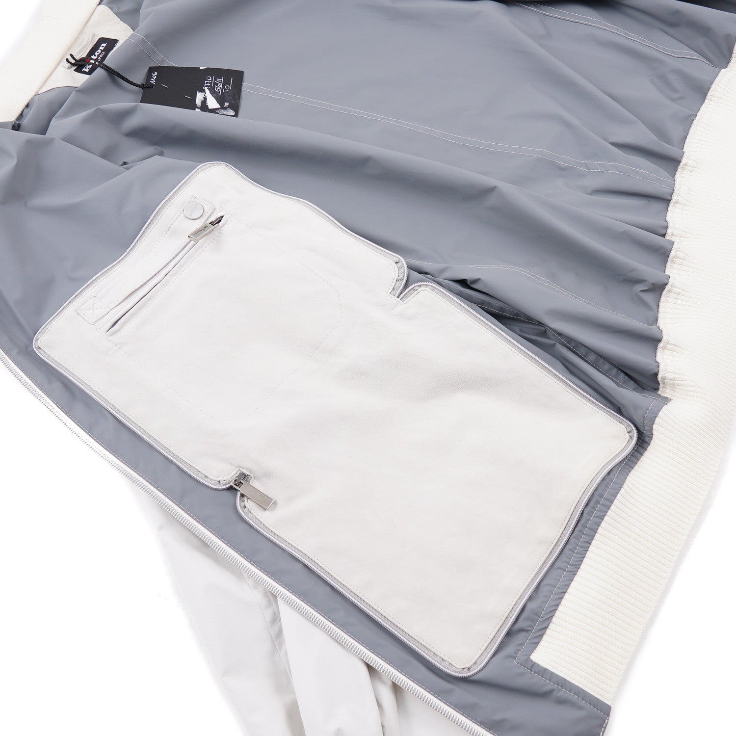 Kiton Packable Water-Repellent Bomber Jacket - Image 3