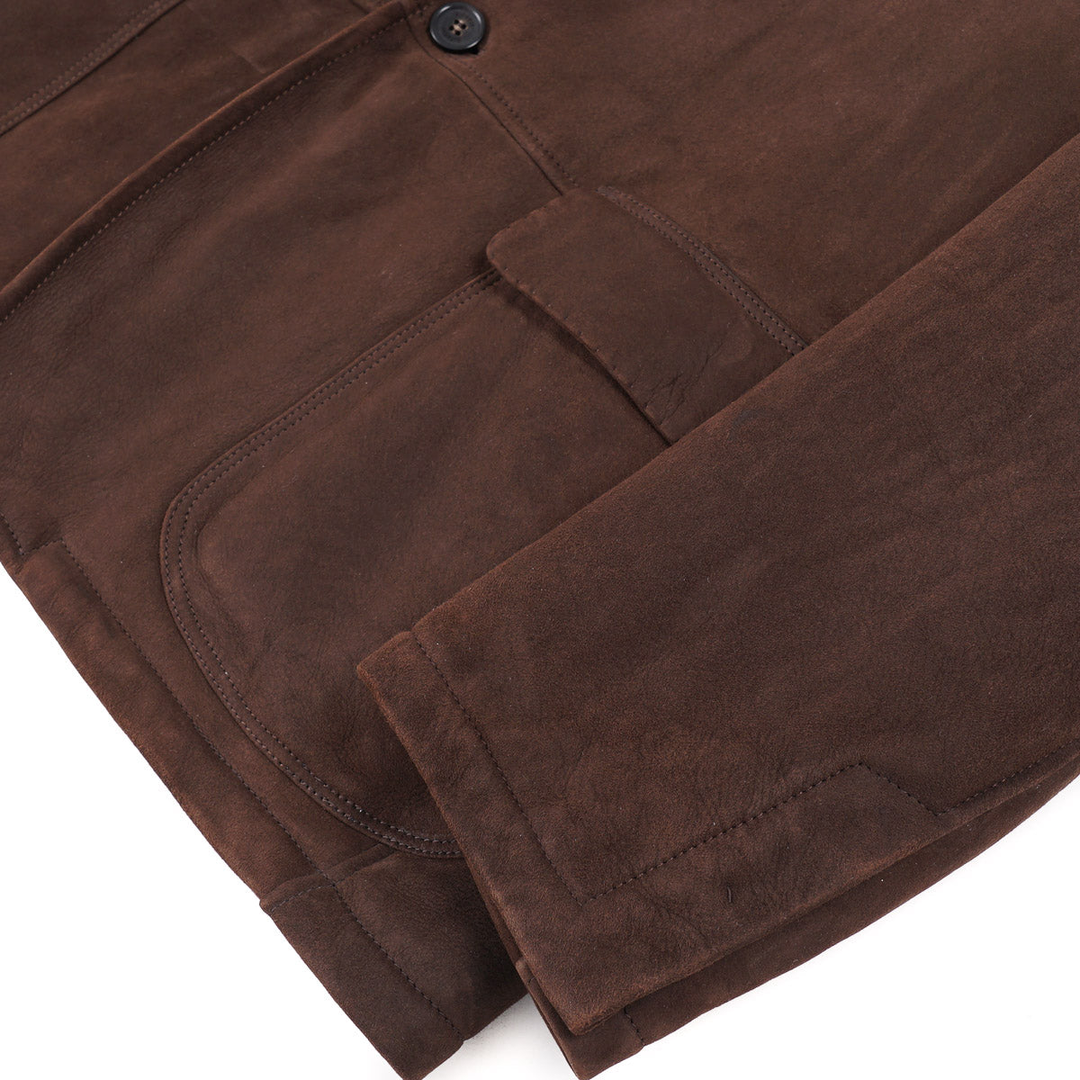 Rifugio Shearling Leather Outerwear Blazer - Image 4