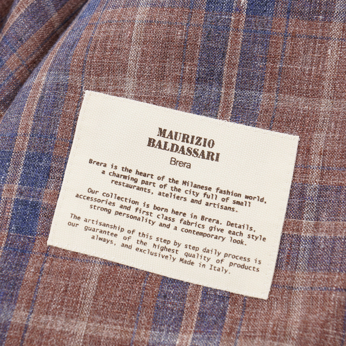 Maurizio Baldassari Pure Linen 'Soft Jacket' - Image 8