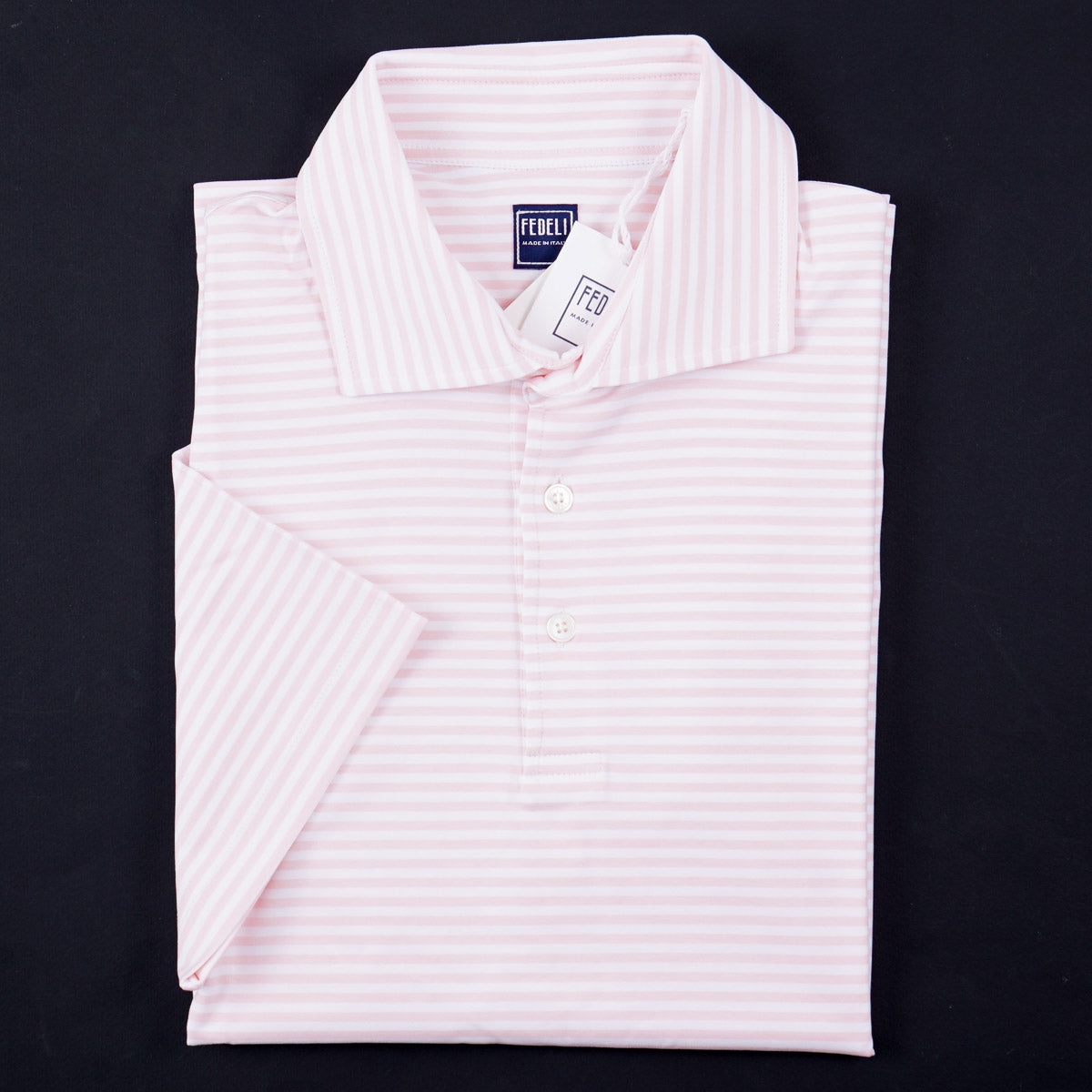 Fedeli Slim-Fit Techno Jersey Polo