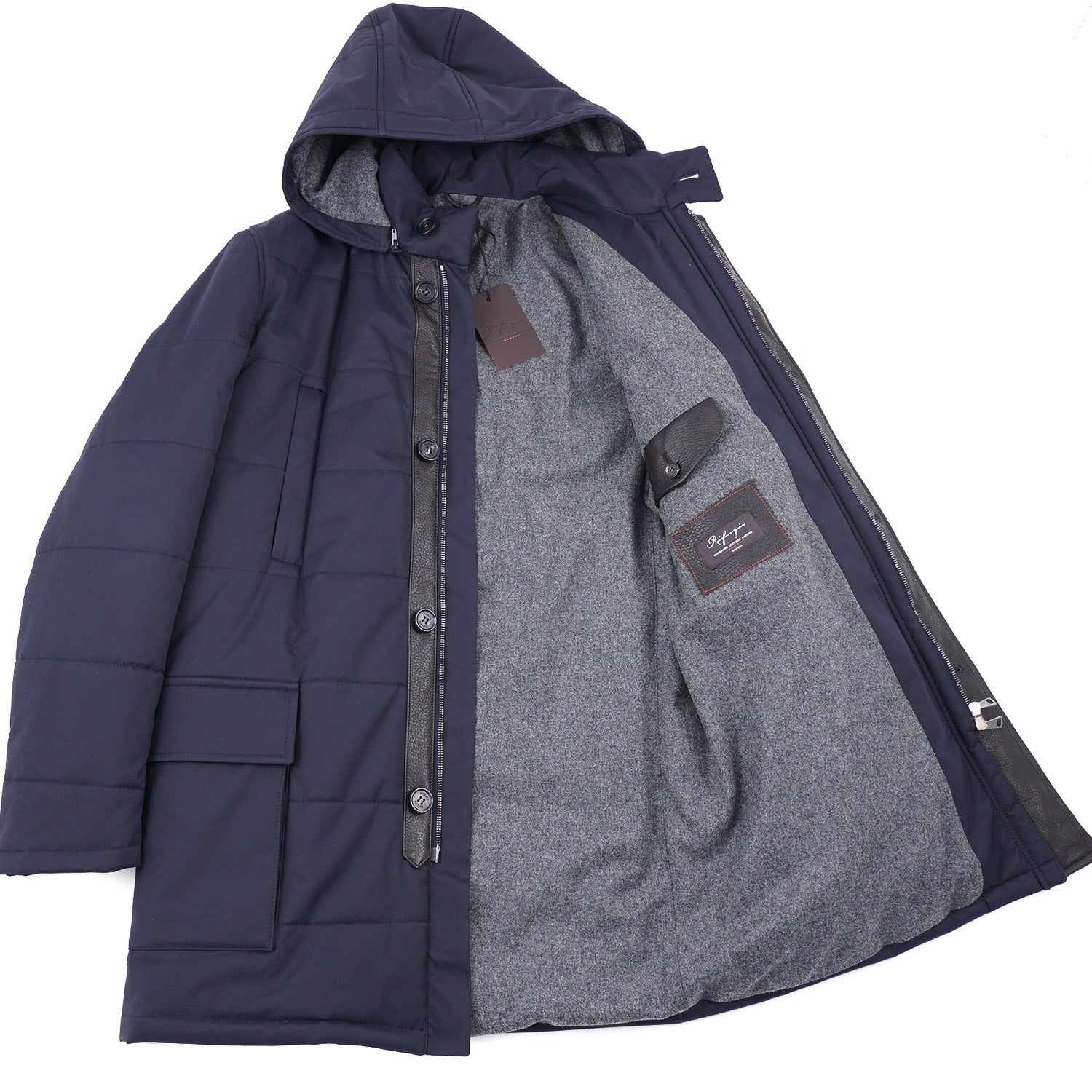 Rifugio Wool-Lined Hooded Technical Parka - Image 2