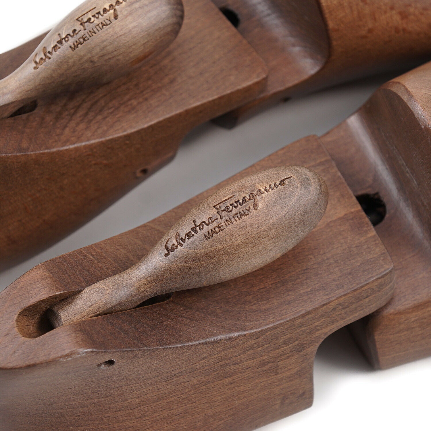 Salvatore Ferragamo Solid Wood Luxury Shoe Trees - Image 2