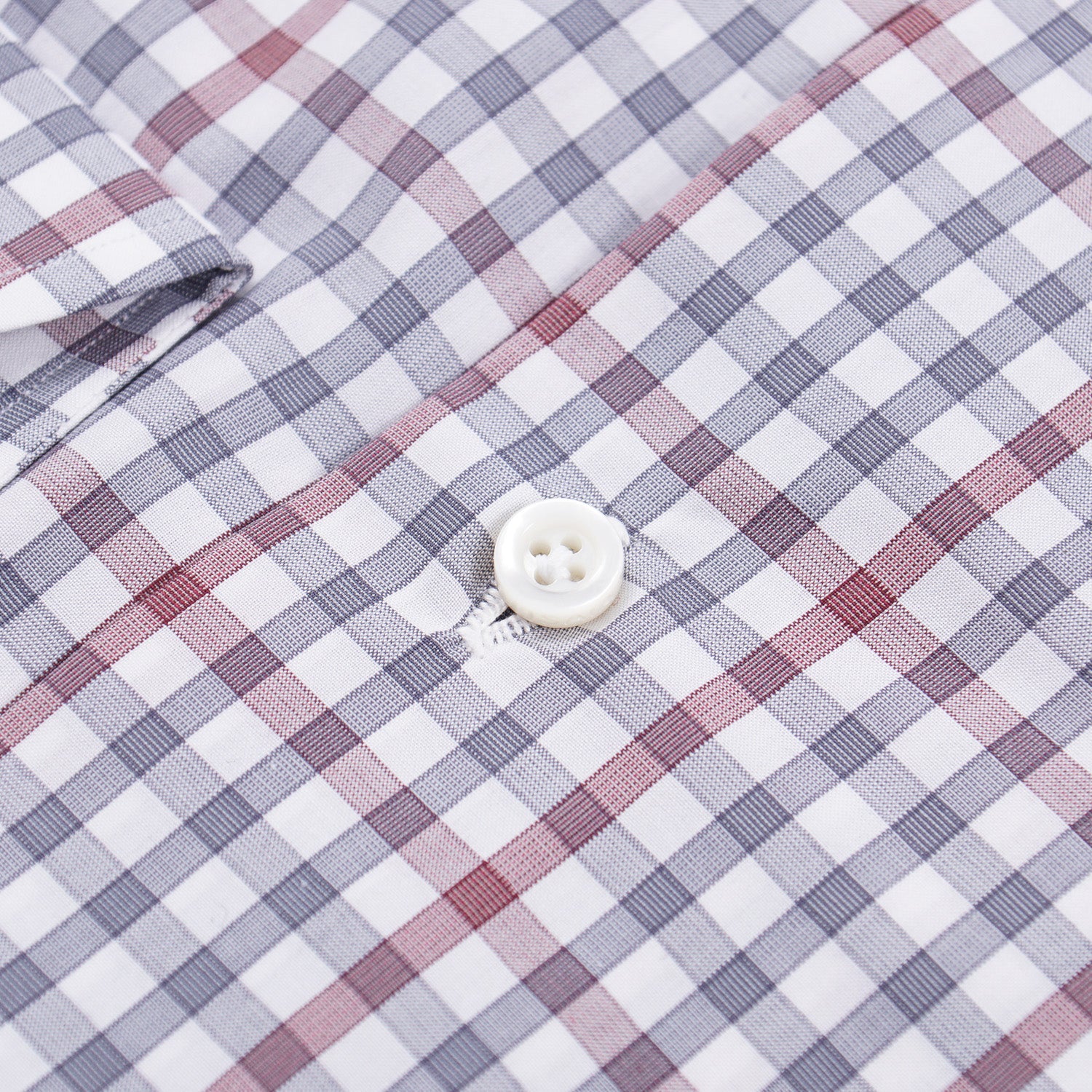 Isaia Modern 'Mix Fit' Cotton Dress Shirt - Image 3