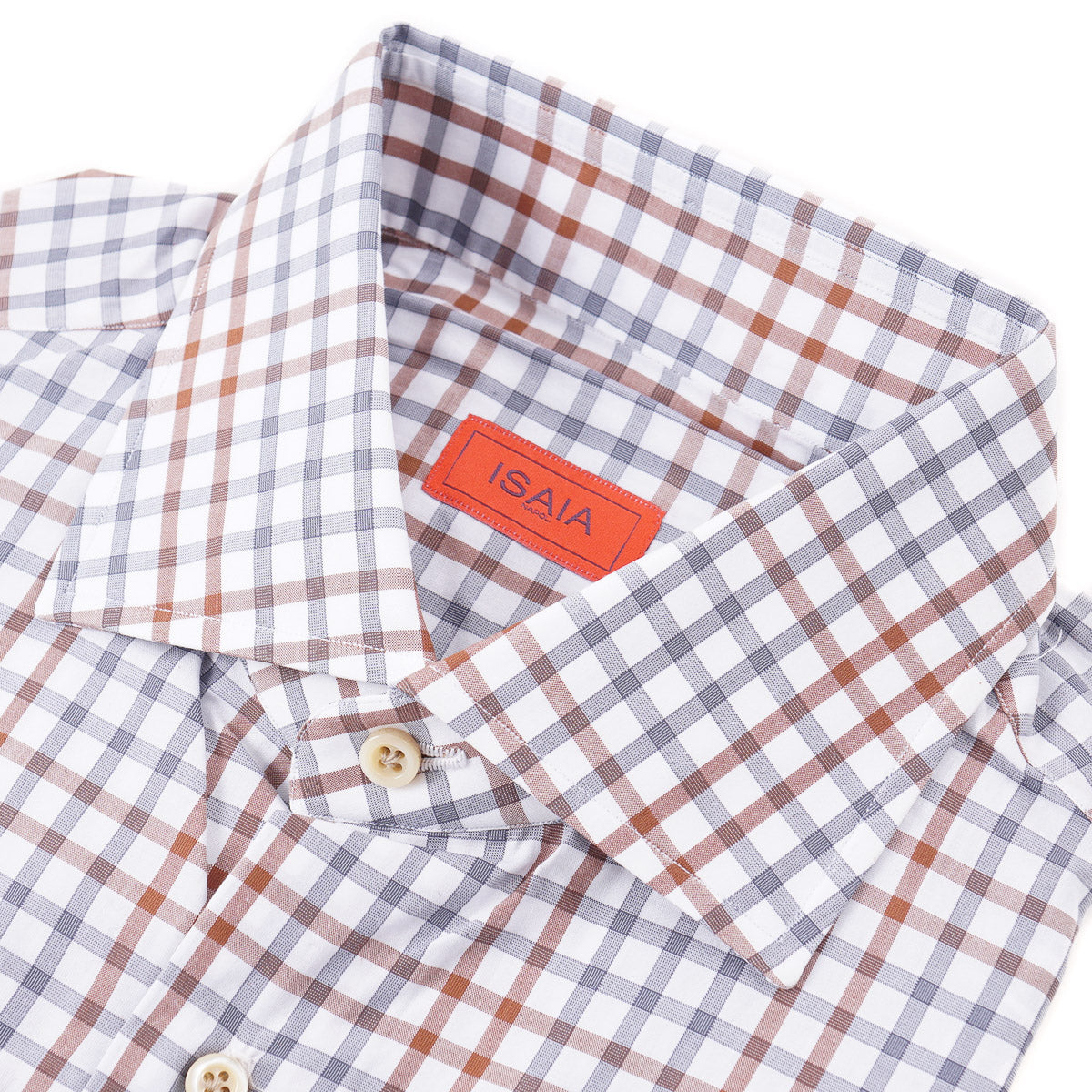 Isaia 'Italia' Regular-Fit Cotton Shirt - Image 4