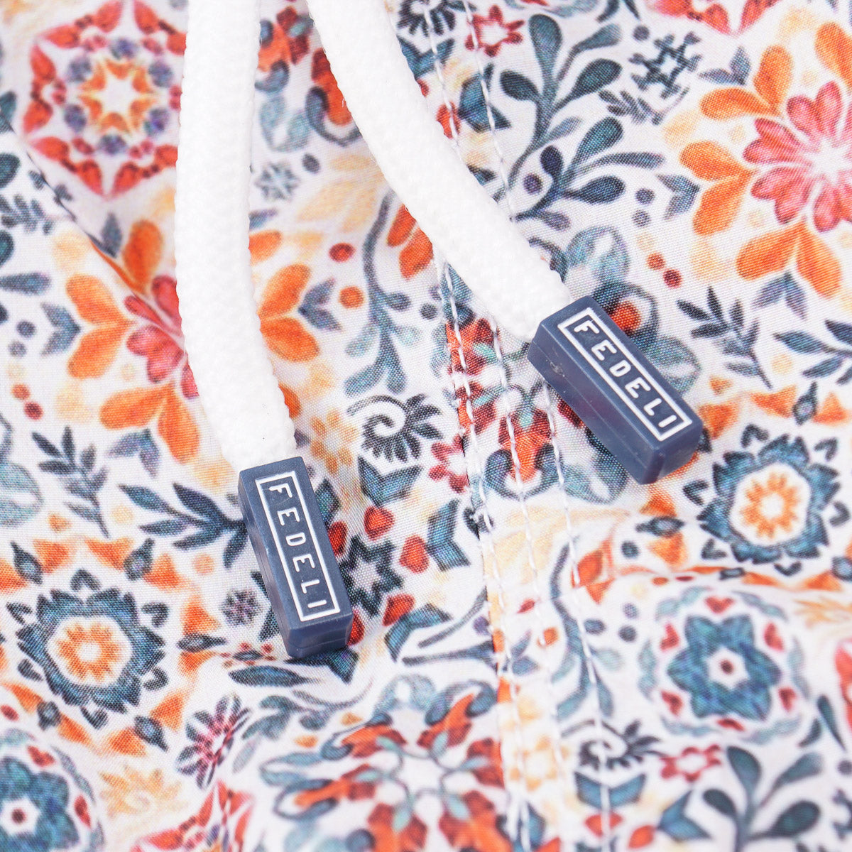 Fedeli 'Madeira' Printed Swim Trunks - Image 2