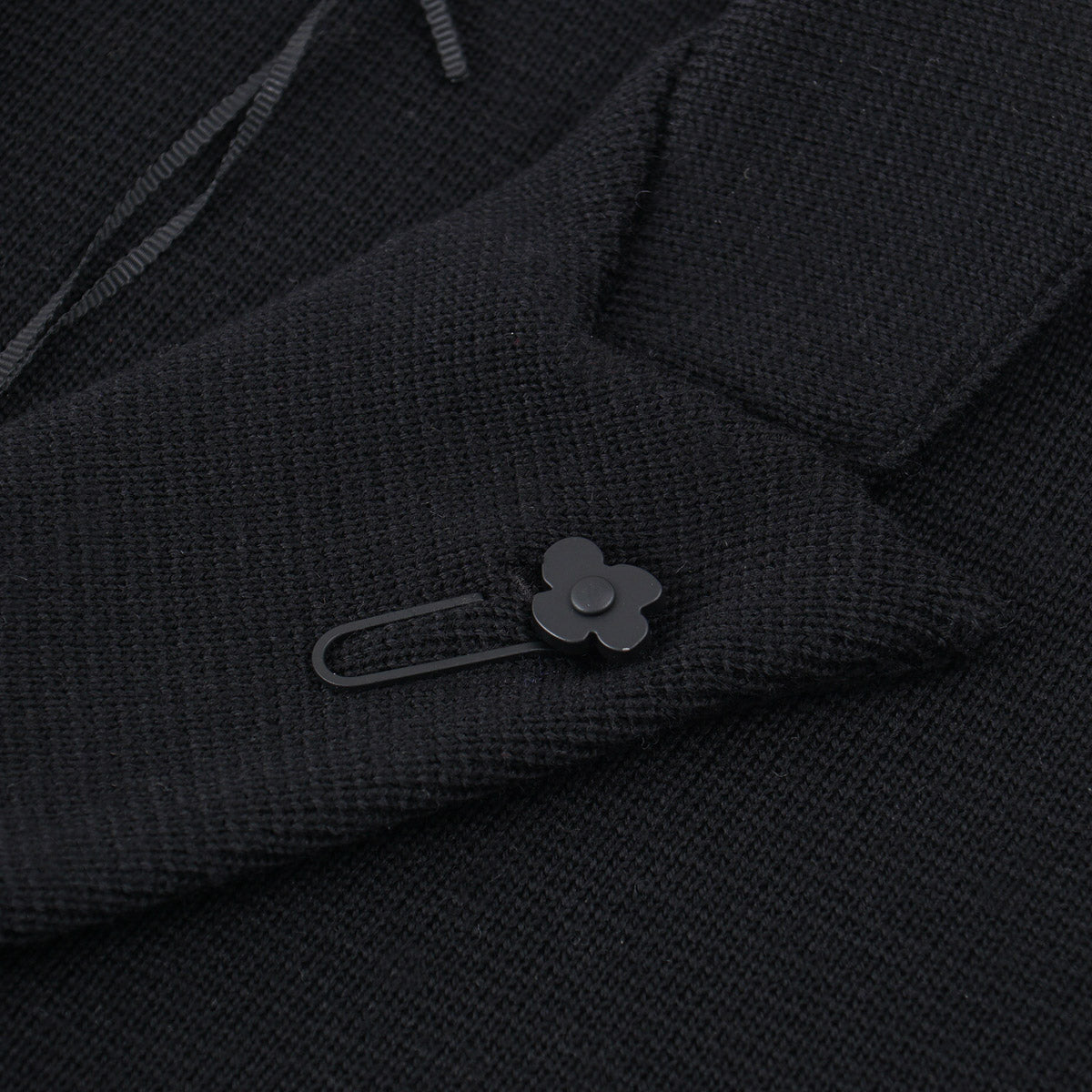 Lardini Knit Wool Double-Breasted Blazer - Image 5