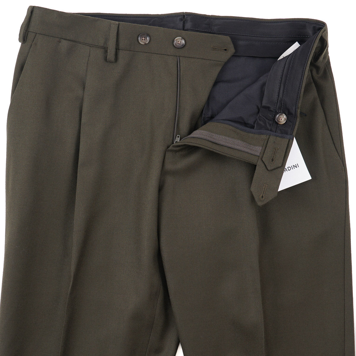 Lardini Brushed Wool Dress Pants - Image 4