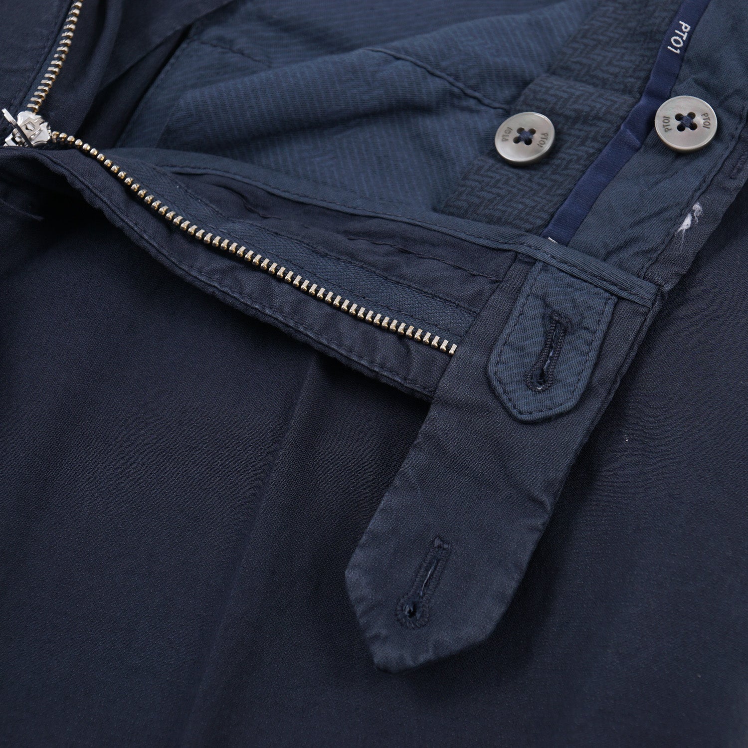 PT01 Slim-Fit Cotton Dress Pants - Image 7