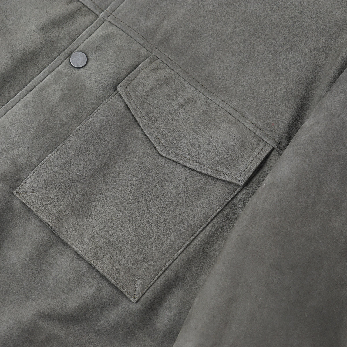 Manto Flannel-Lined Leather Jacket - Image 6