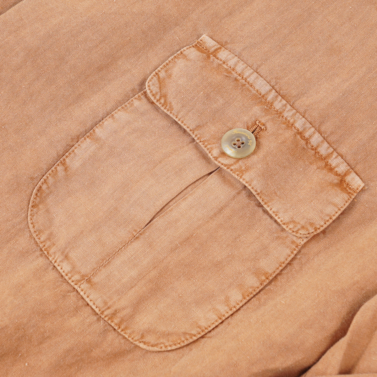 Finamore Unlined Linen Safari Jacket - Image 5