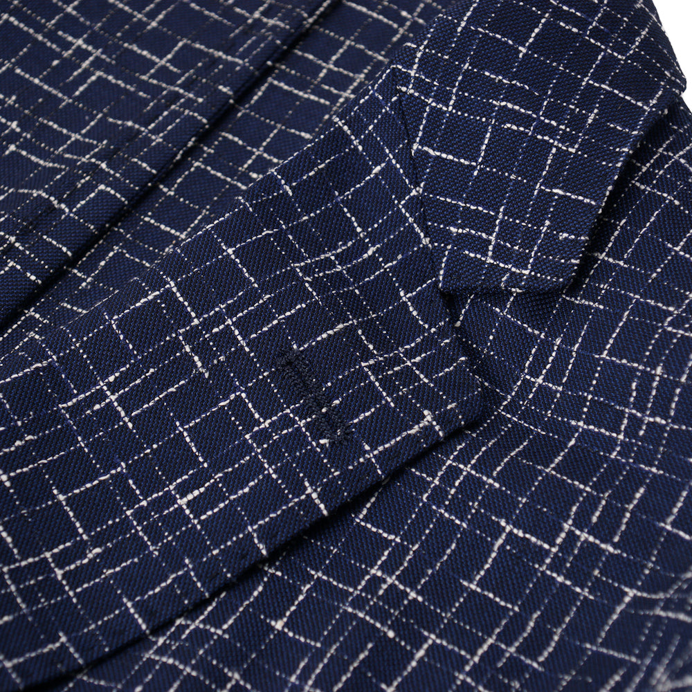 Roda Woven Check Wool and Silk Suit - Image 5