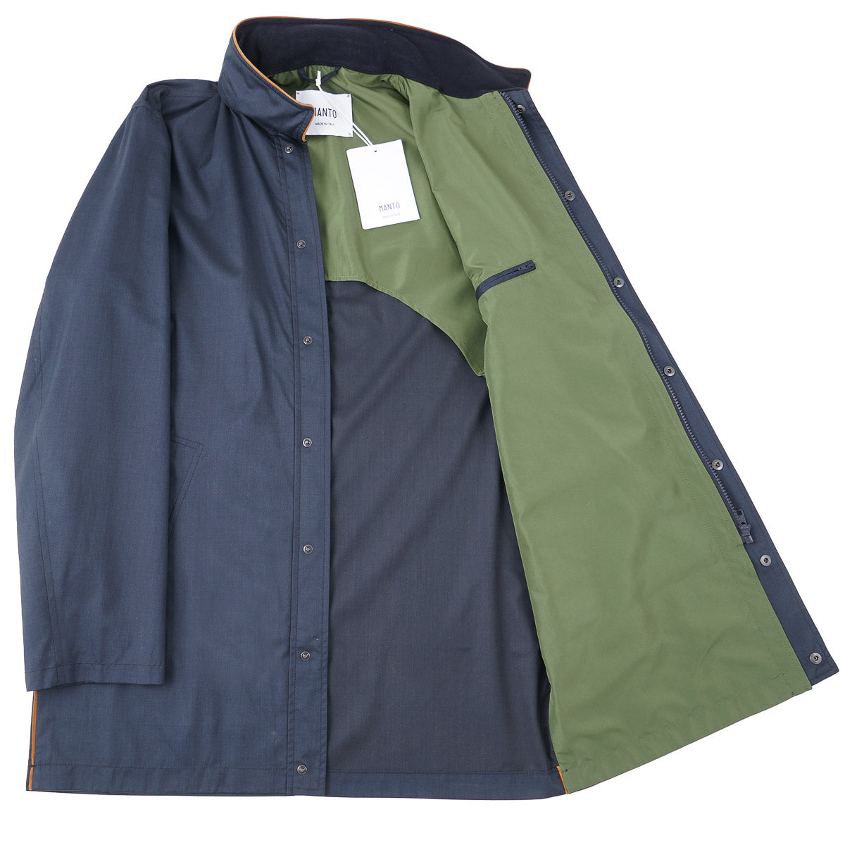 Manto Lightweight Wool Car Coat - Image 3