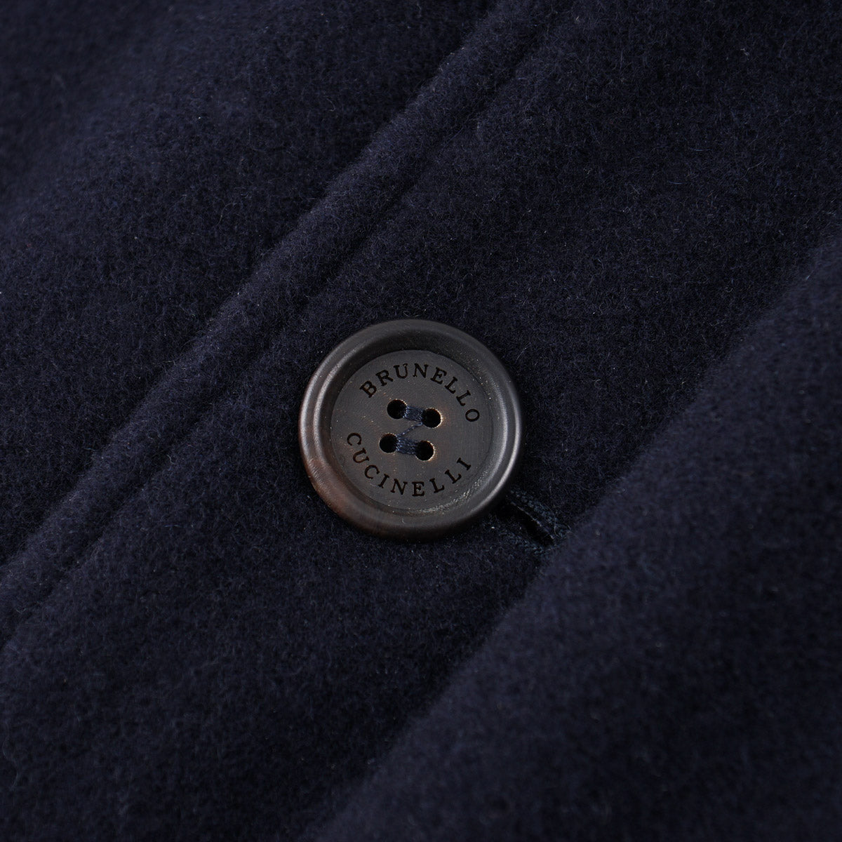 Brunello Cucinelli Cashmere Coat with Shearling Lining - Image 4