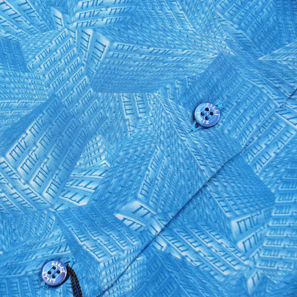 Zilli Silk Shirt in Geometric Monogram Print - Image 6