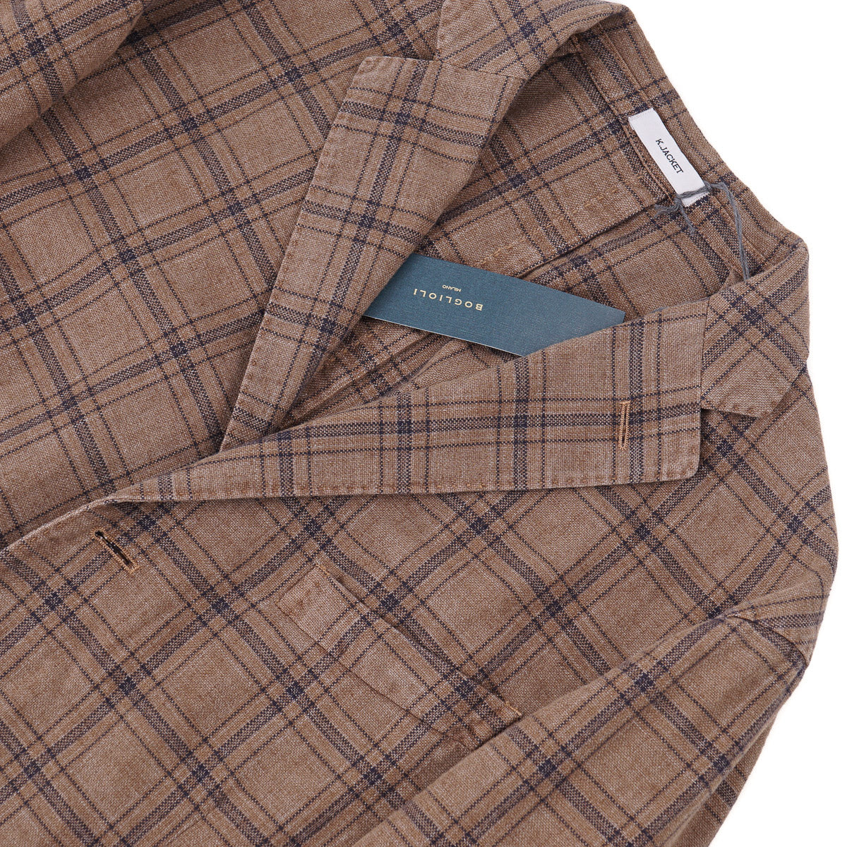 Boglioli Woven Cotton-Linen 'K Jacket' - Image 5