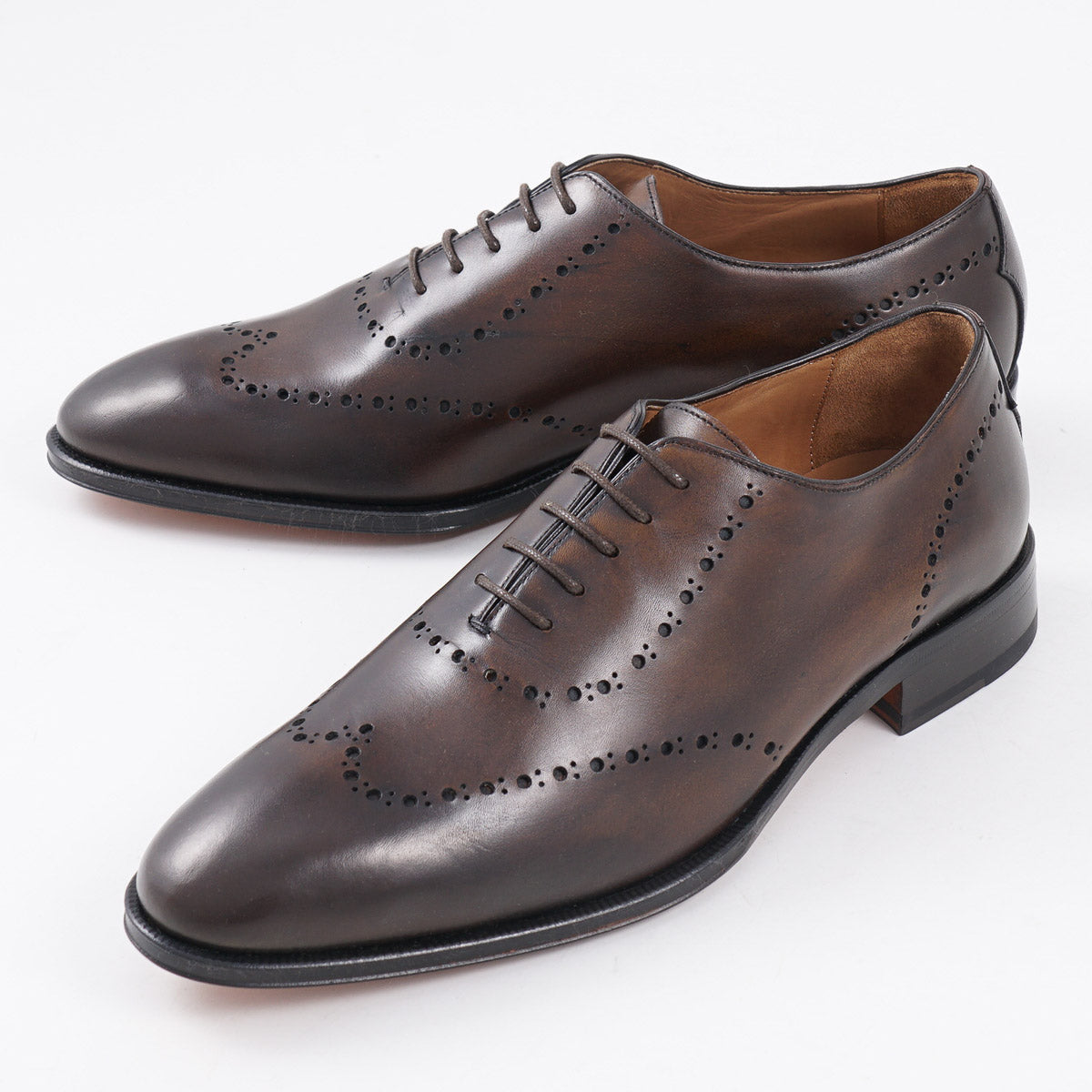 di Bianco Antiqued Leather Wholecut