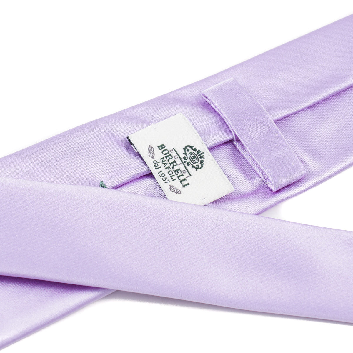 Luigi Borrelli Narrow-Width Silk Tie - Image 2