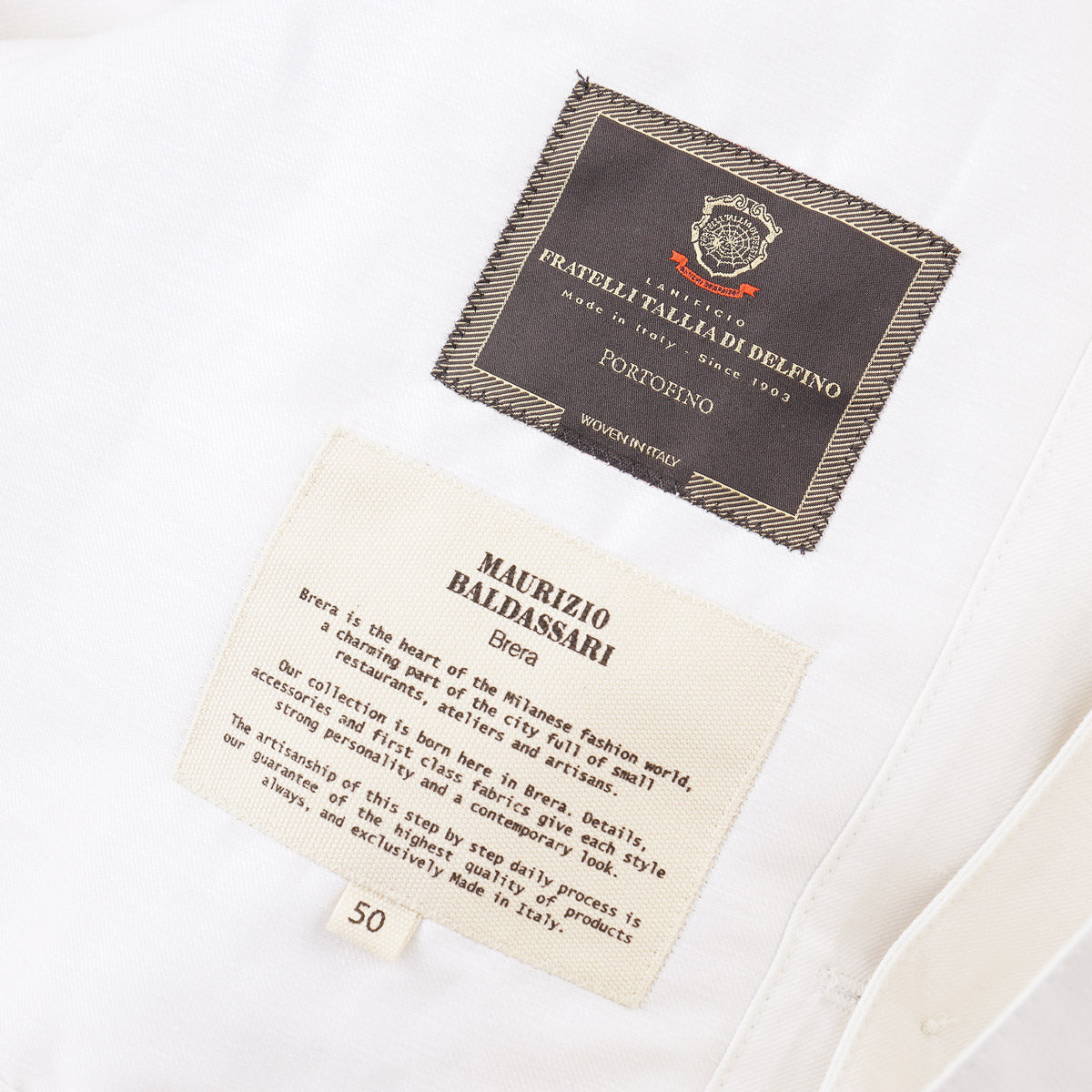 Maurizio Baldassari Wool-Linen Trucker Jacket - Image 9