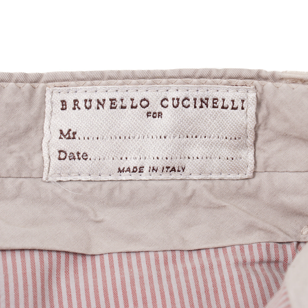 Brunello Cucinelli Button-Fly Cotton Pants - Image 5