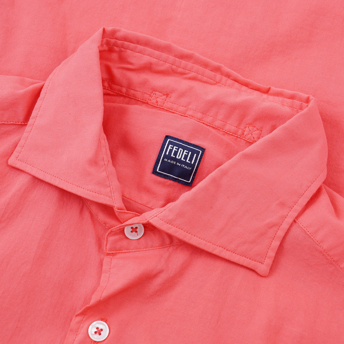 Fedeli 'Sean Panamino' Lightweight Cotton Shirt - Image 5