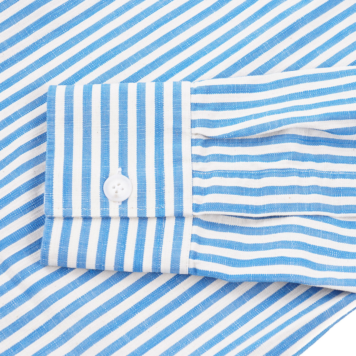 Sannino Slim-Fit Striped Denim Overshirt - Image 3