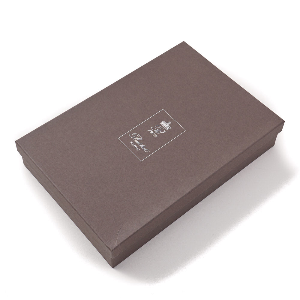 Battisti Tan and Gray Birdseye Wool Throw Blanket - Image 6