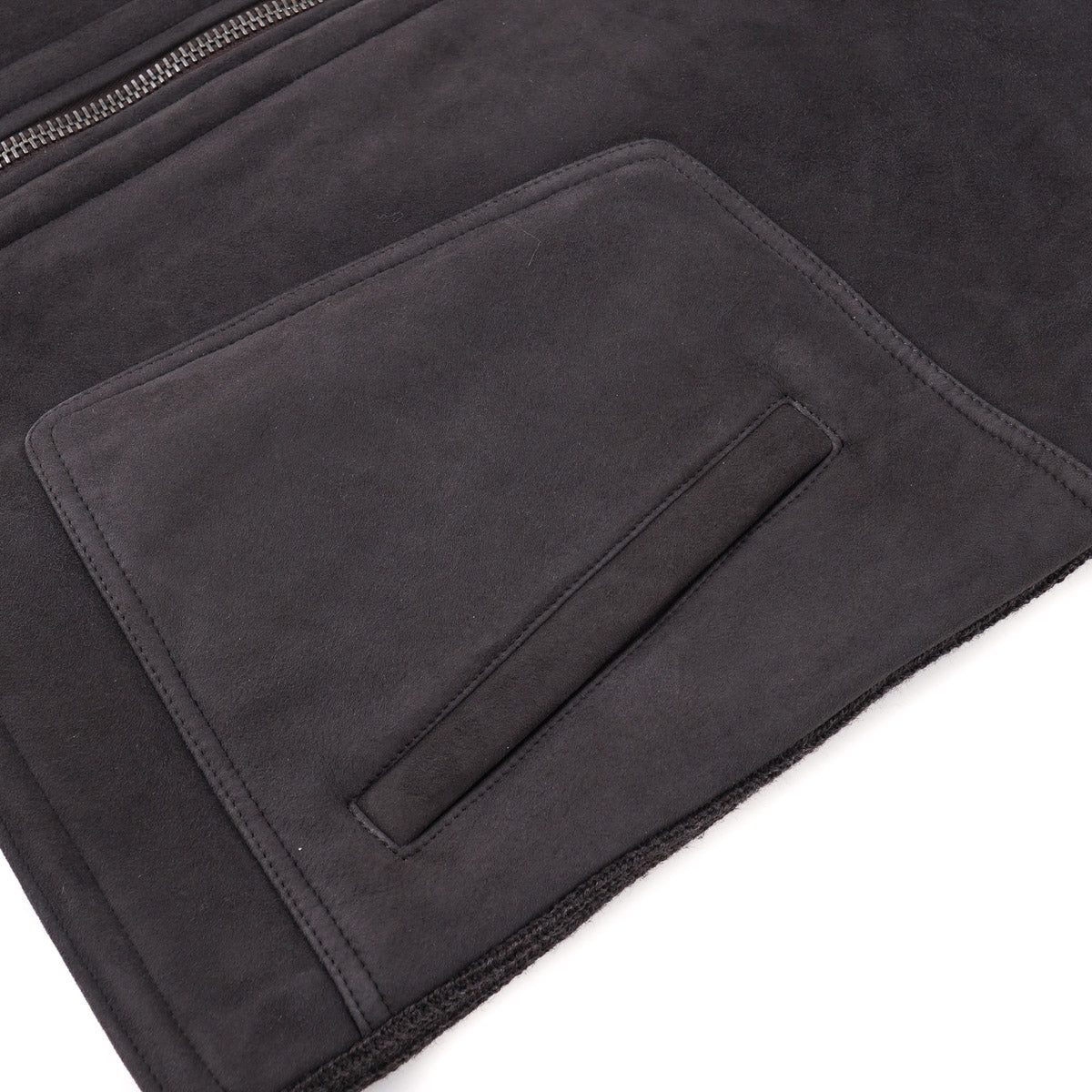 Manto Shearling Leather Outerwear Vest - Image 4